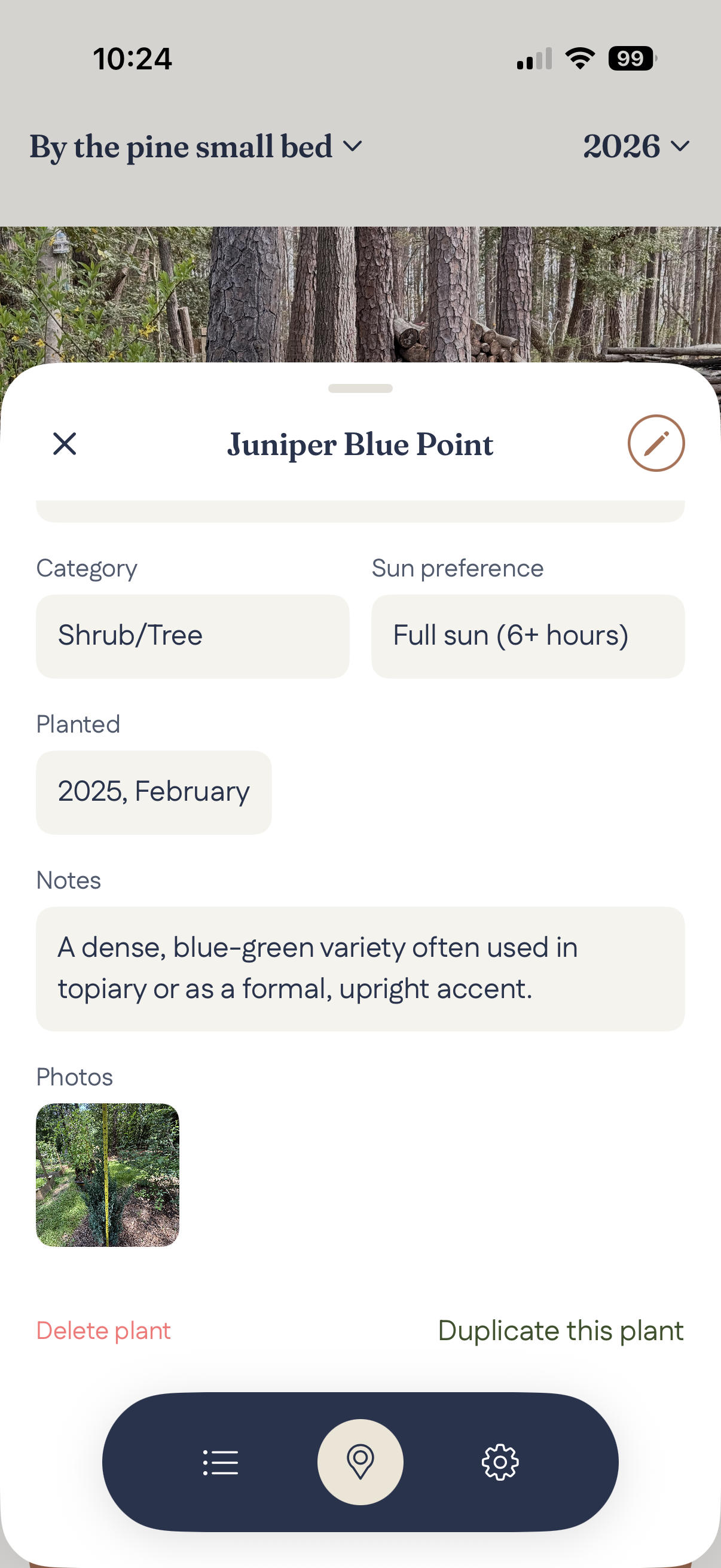 Manage your plants easily screenshot